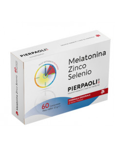 Melatonina zinco selenio integratore insonnia 60 compresse