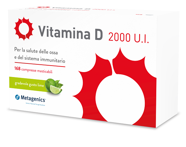 Image of Vitamina d 2000 ui 168 compresse masticabili cod085