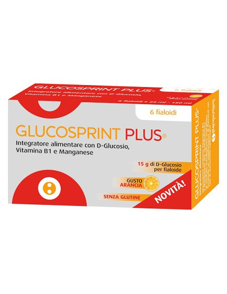 Glucosprint plus arancia 6f