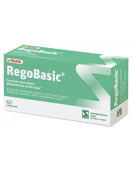Pegaso regobasic integratore alimentare sali basici 60 compresse