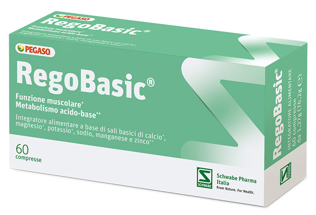 Image of Pegaso regobasic integratore alimentare sali basici 60 compresse cod085