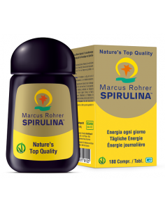 Spirulina marcus rohrer energia 180 compresse