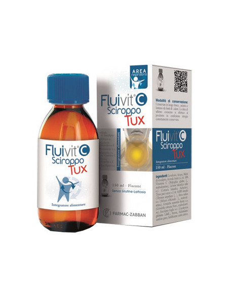 Fluivit c sciroppo tux 150ml