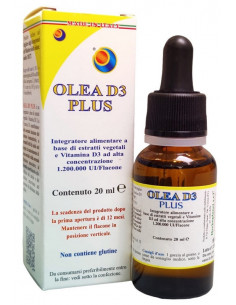 Olea d3 plus gocce 20ml