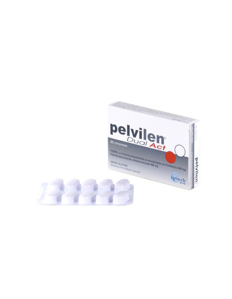 Pelvilen dual act 20 compresse