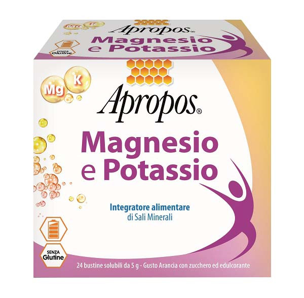 Image of Apropos magnesio e potassio 24 bustine cod085