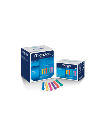 Ascensia microlet lancets 25 lancette pungidito