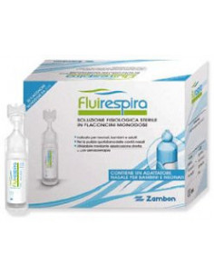 Fluirespira soluzione fisiologica 30fiale