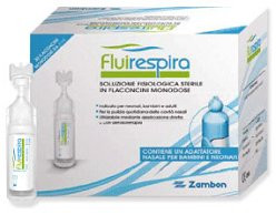 Fluirespira soluzione fisiologica 30fiale