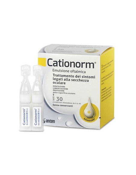 Cationorm gocce 0,4ml 30f mono