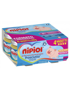 Nipiol omogeneizzato prosciutto 4vasettix80g