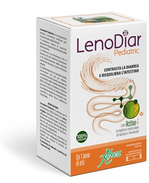LenoDiar Pediatric contro la diarrea per riequilibrare l'intestino 12 bustine