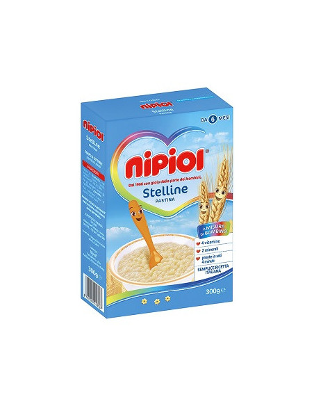 Nipiol pastina stelline 300g