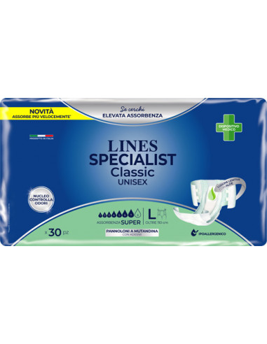 Lines clas pann super l 30pz