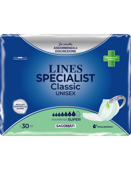 Lines clas sagomato super 30pz