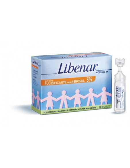 Libenar aerosol 3% 18 fiale