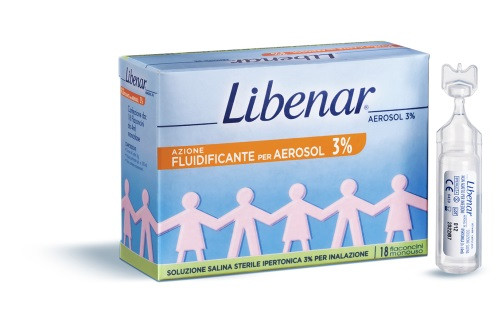 Libenar aerosol 3% 18 fiale