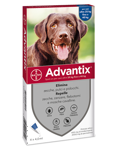 Advantix spot on*4pip 25-40kg