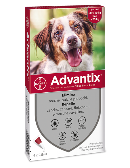 Advantix spot on*4pip 10-25kg