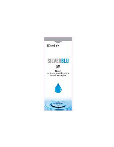 Silver blu gtt 50ml