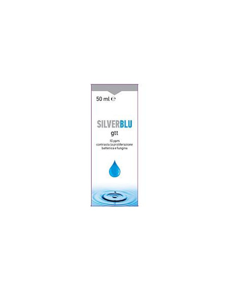 Silver blu gtt 50ml