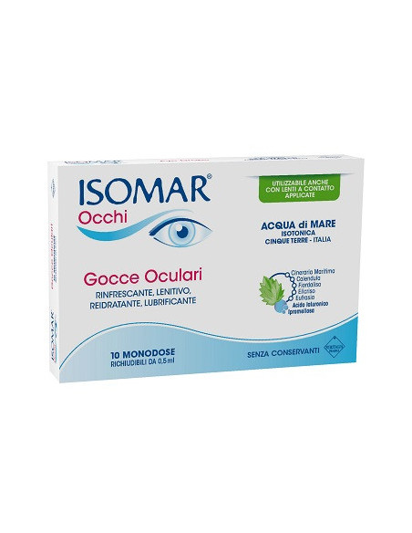 Isomar occhi ai 0,2% 10 flaconcini