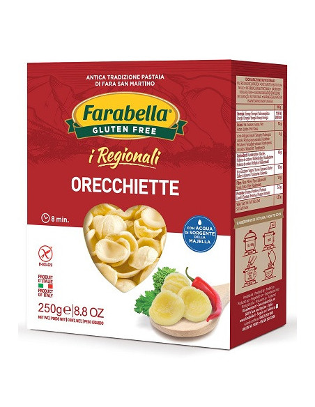 Farabella orecchiette i regionali pasta senza glutine 250g