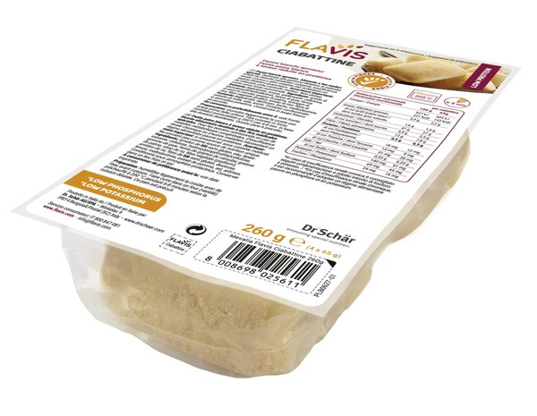 Mevalia flavis ciabattine aproteiche 260g