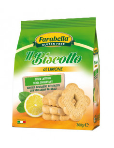 Farabella biscotto limone senza glutine e lattosio 200g