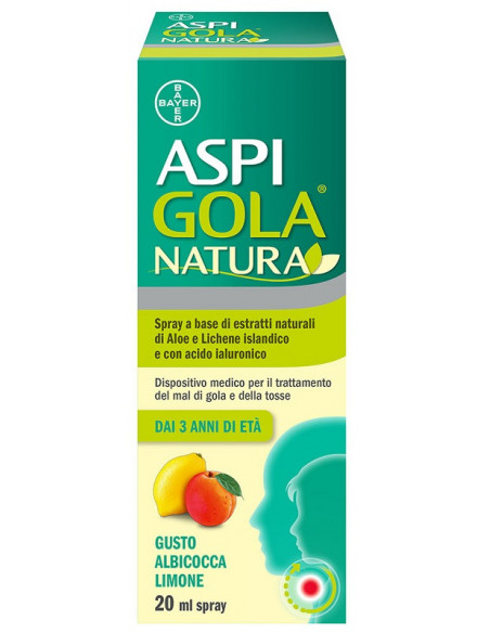 Aspi gola natura spray 20ml