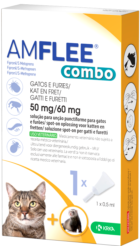 Amflee combo 1 pipetta 50mg/60mg antiparassitario