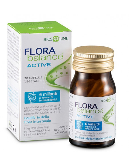 Biosline florabalance active 30 capsule vegetali