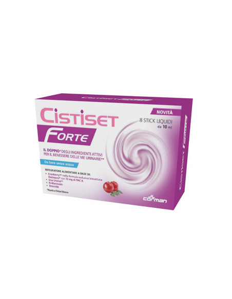 Corman spa cistiset forte 8stick da 10ml