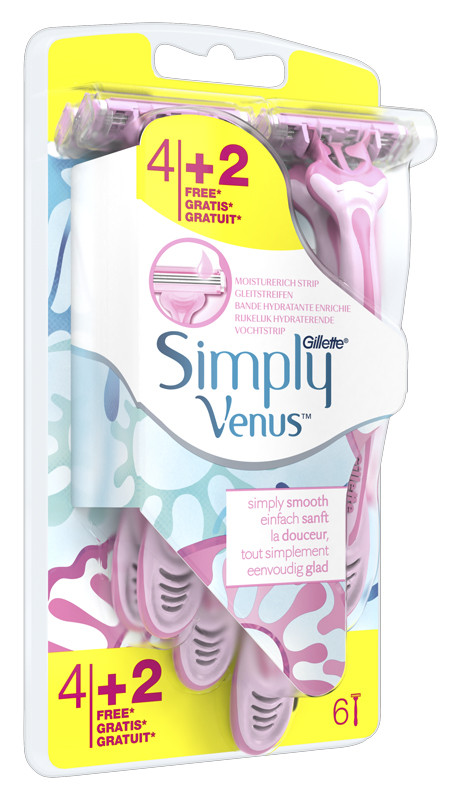 Gillette venus simpl3 4pz piu 2gr