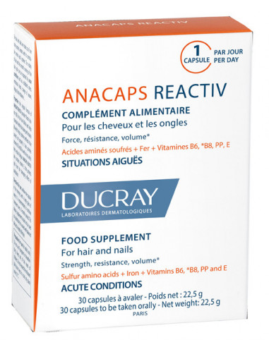 Anacaps reactiv capelli 30 capsule