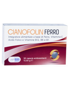 Cianofolin ferro 30 capsule | Clubfarma