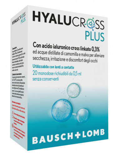 Hyalucross plus20fl monod0,5ml