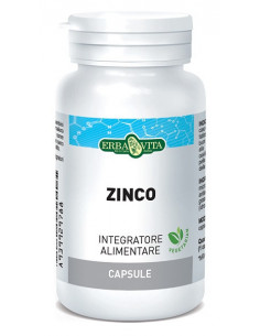 Zinco 60 capsule erbavita | Clubfarma