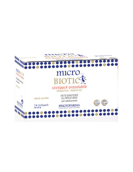Microbiotic stick pack 14 bustine