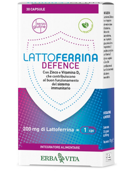 Lattoferrina defence 30 capsule erb