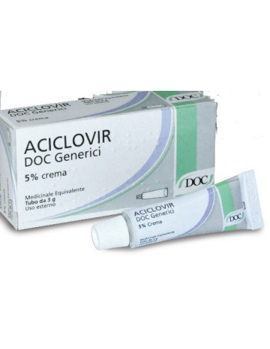 Aciclovir doc*crema 3g 5%