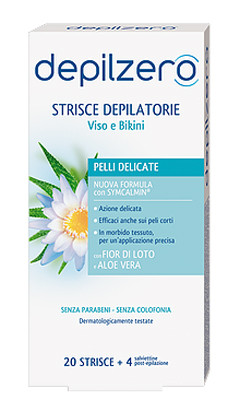 Image of Depilzero strisce viso bikini cod085