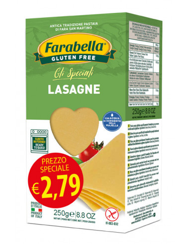 Farabella lasagna 250g promo