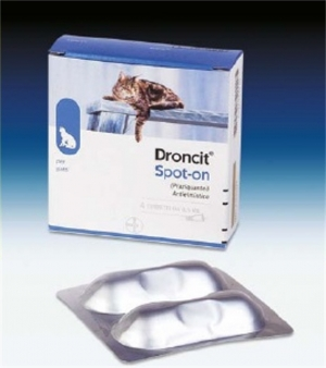 Droncit spot-on*4 tub. 0,5ml