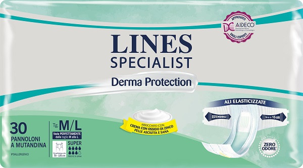 Lines sp derm sup pan m l 30pz
