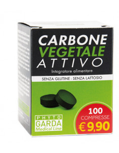 Carbone vegetale pg 100 compresse | Clubfarma