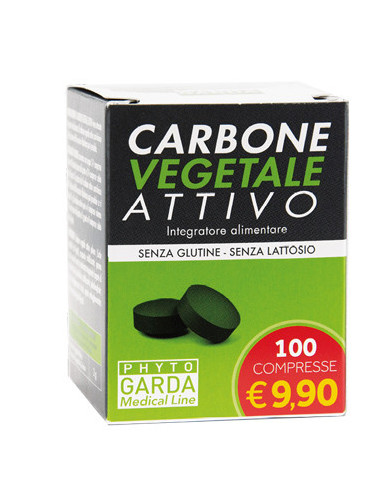 Carbone vegetale pg 100cpr