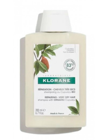 Klorane shampoo burro cup400ml