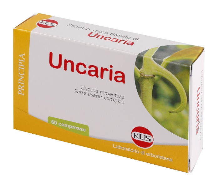 Uncaria estr sec 60 compresse 17,8g