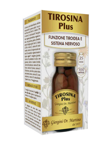 Tirosina plus 100 pastiglie
